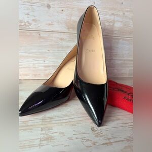 Christian Louboutin Black Patent Leather Heels
